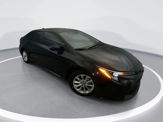 Used 2021 Black Toyota LE image 1