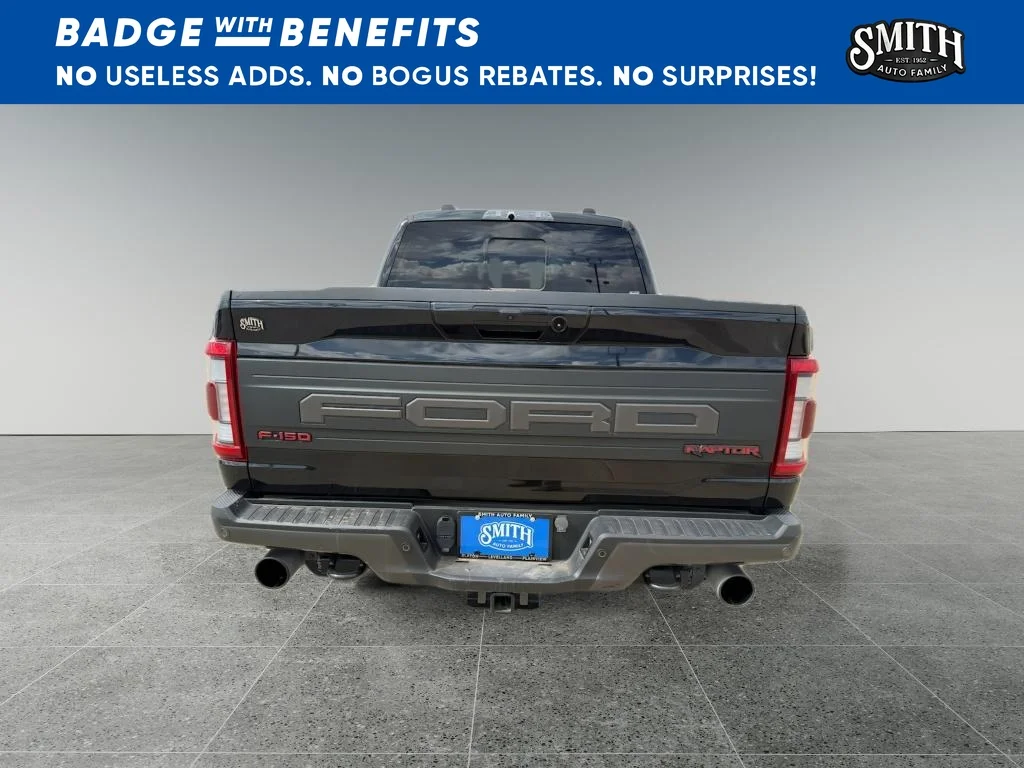 Certified Used 2023 Agate Black Metallic Ford Raptor image 5