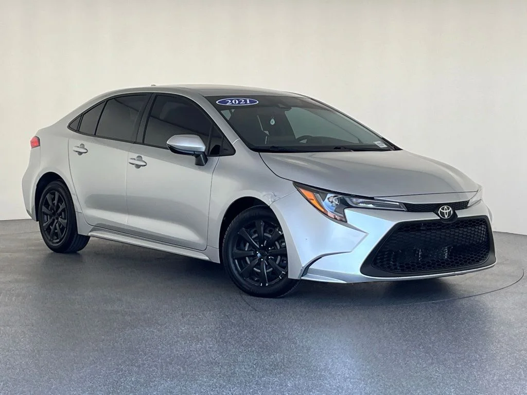 Used 2021 Silver Toyota LE image 38