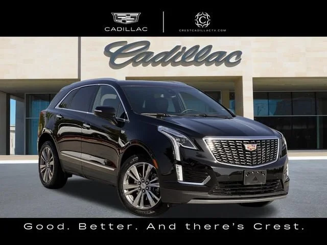 Used 2025 Stellar Black Metallic CADILLAC Premium Luxury image 1
