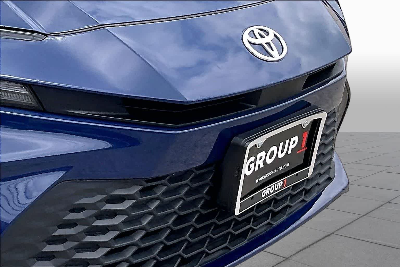 Used 2025 Reservoir Blue Toyota SE image 29