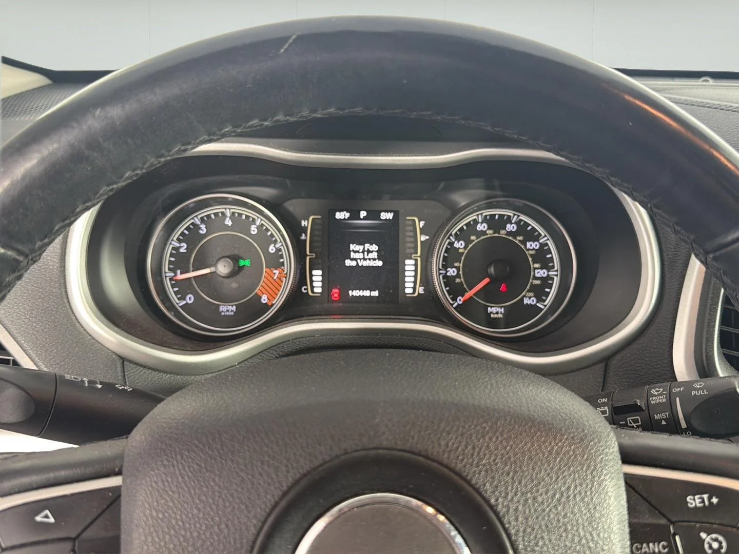Used 2014 Deep Cherry Red Crystal Pearlcoat Jeep Latitude image 7