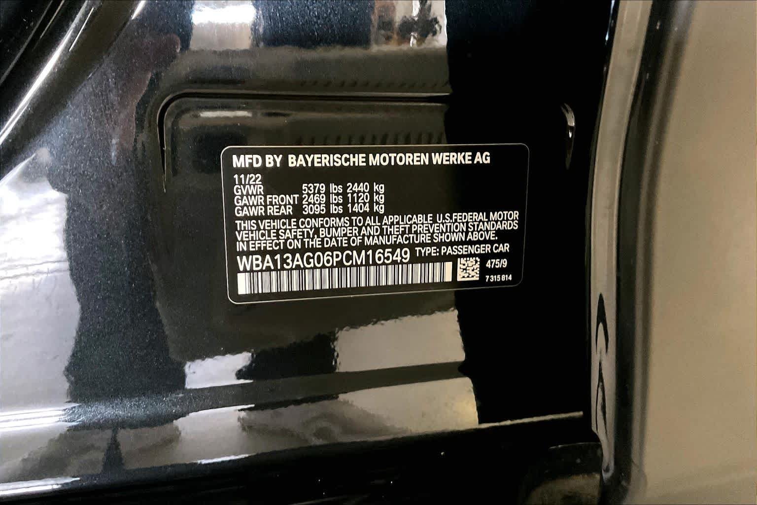 Used 2023 Black Sapphire Metallic BMW 530e image 30