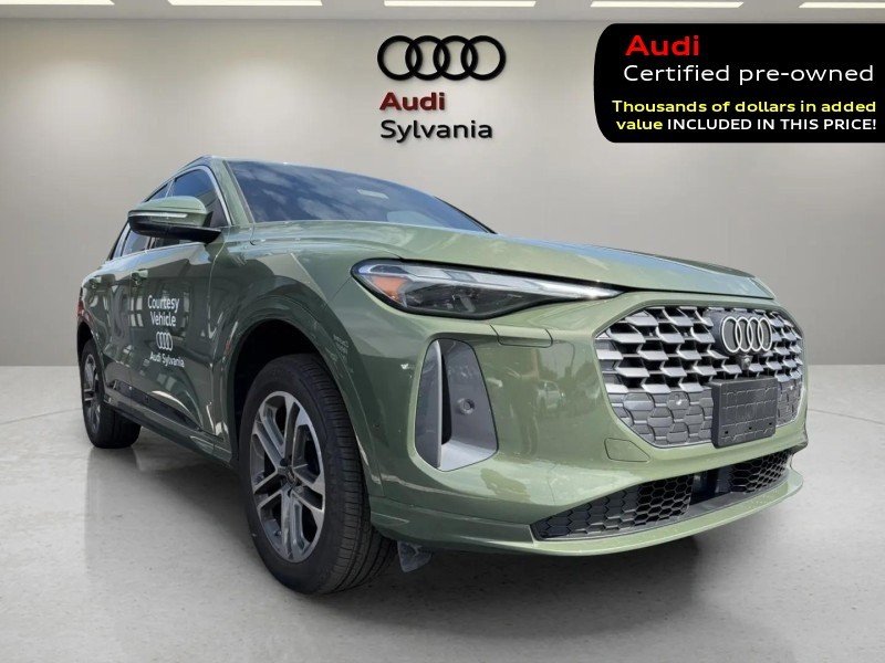 Certified Used 2025 District Green Metallic Audi Premium image 1
