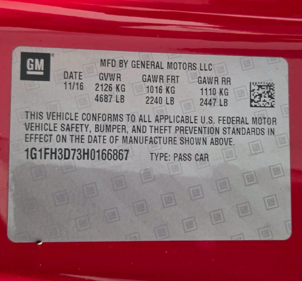 Used 2017 Red Hot Chevrolet 2SS image 33