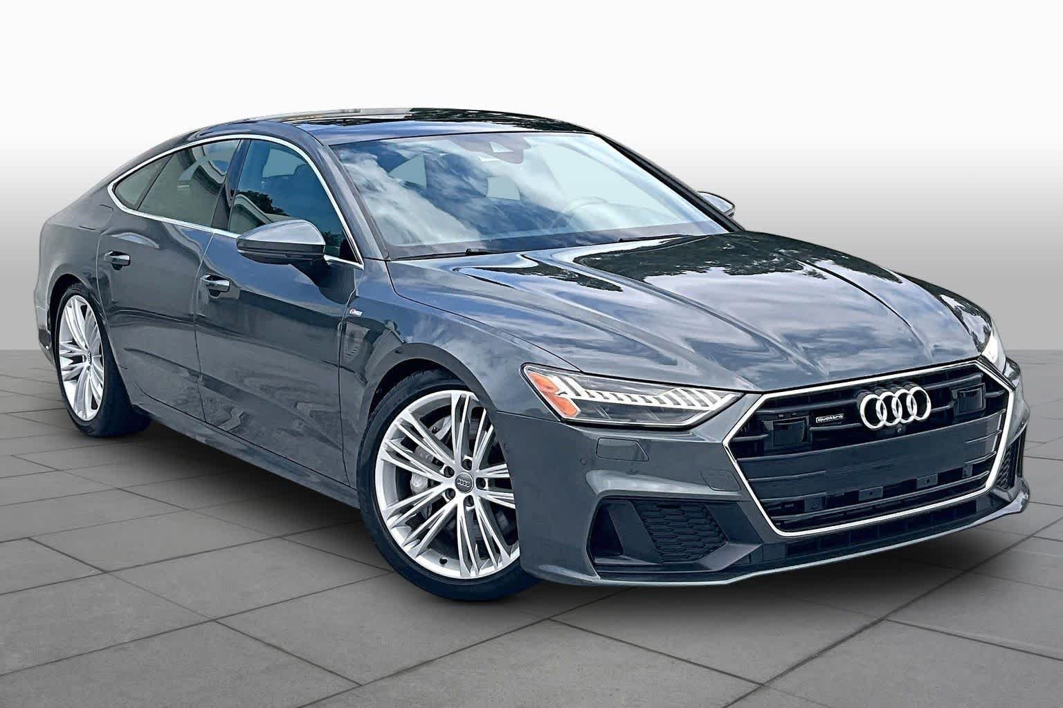 Used 2019 Mythos Black Metallic Audi Premium Plus image 3
