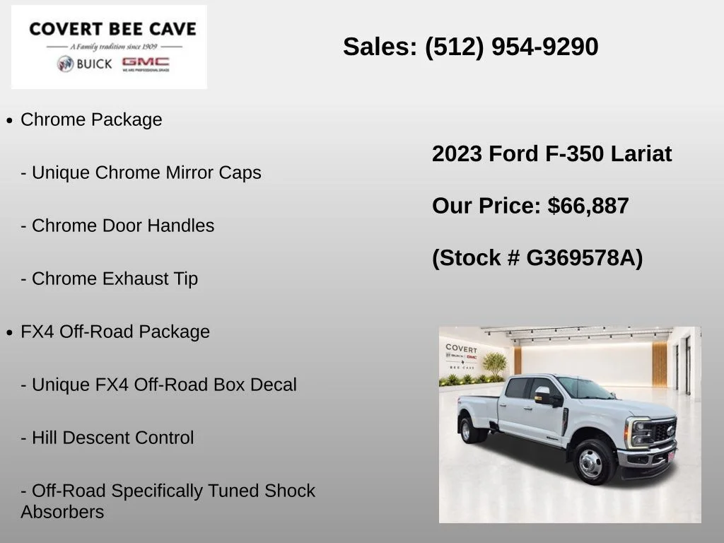 Used 2023 White Ford Lariat image 9