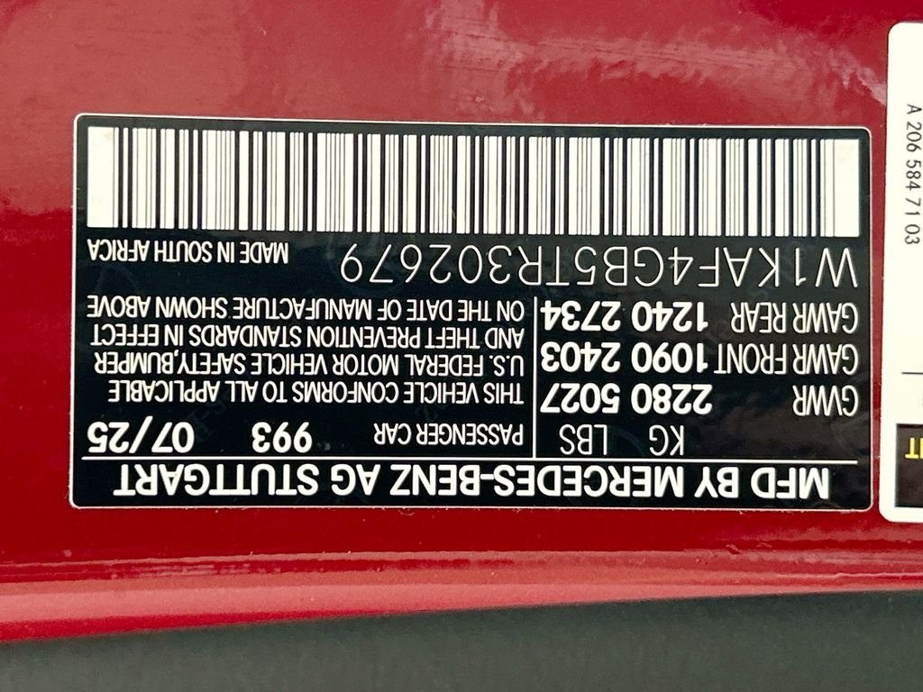Used 2026 MANUFAKTUR Patagonia Red Metallic Mercedes-Benz C 300 image 34