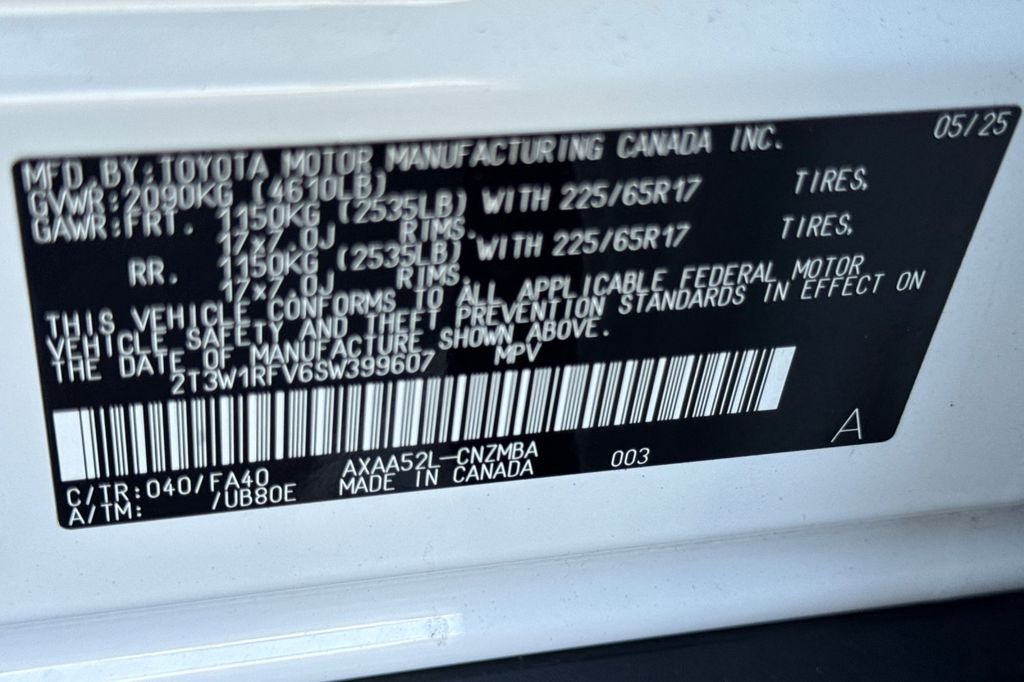 Certified Used 2025 White Toyota XLE image 36