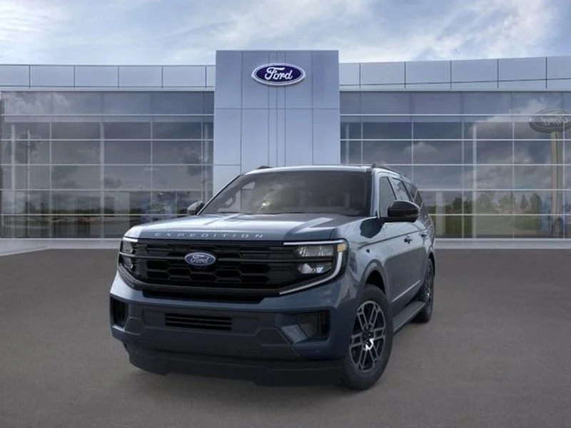 New 2026 Stone Blue Metallic Ford Active image 2