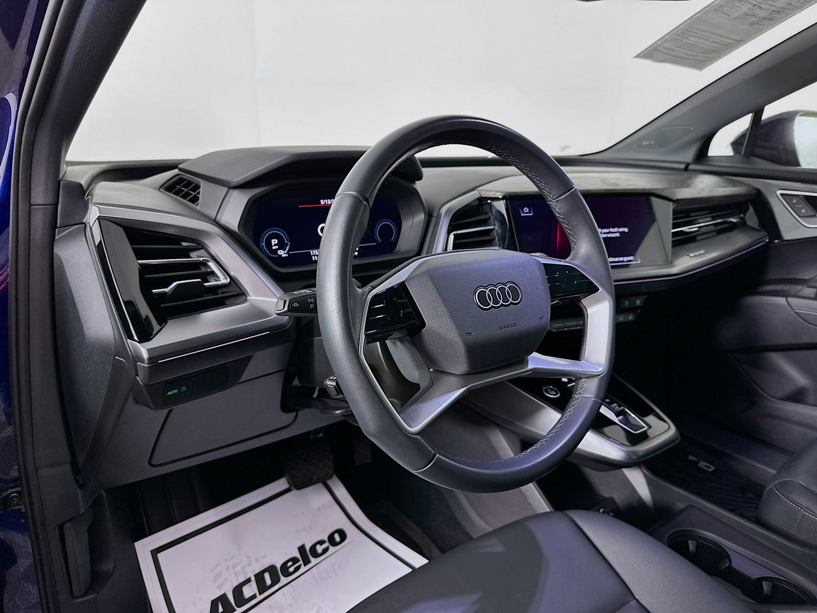 Used 2023 Blue Metallic Audi Premium Plus Black Optic Pano Roof image 9