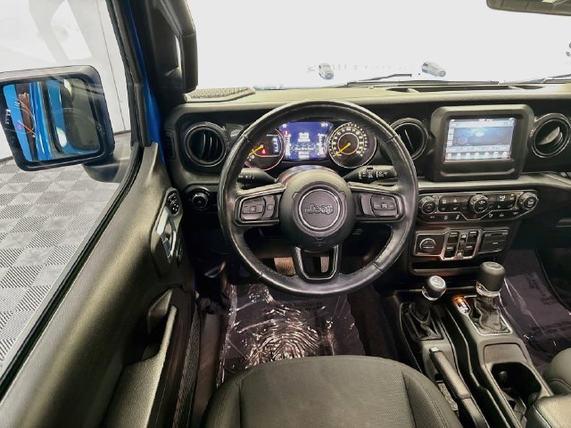 Used 2021 Blue Jeep Unlimited Sport Altitude image 21