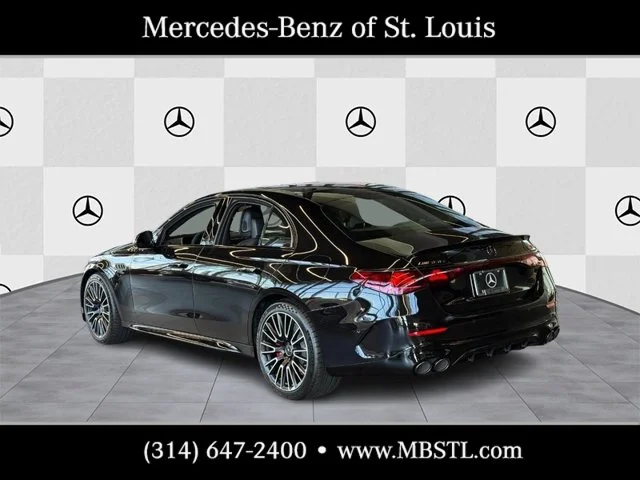 New 2027 Obsidian Black Metallic Mercedes-Benz AMG® E 53 Hybrid Sedan image 3