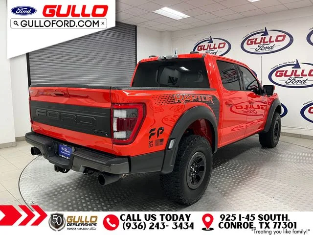 Certified Used 2023 Orange Metallic Ford Raptor image 7