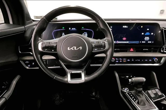 Used 2023 Glacial White Pearl Kia X-Line image 6