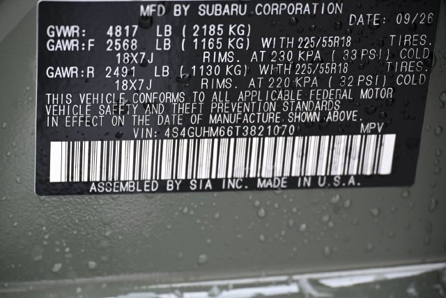New 2026 Alpine Green Subaru Limited image 20