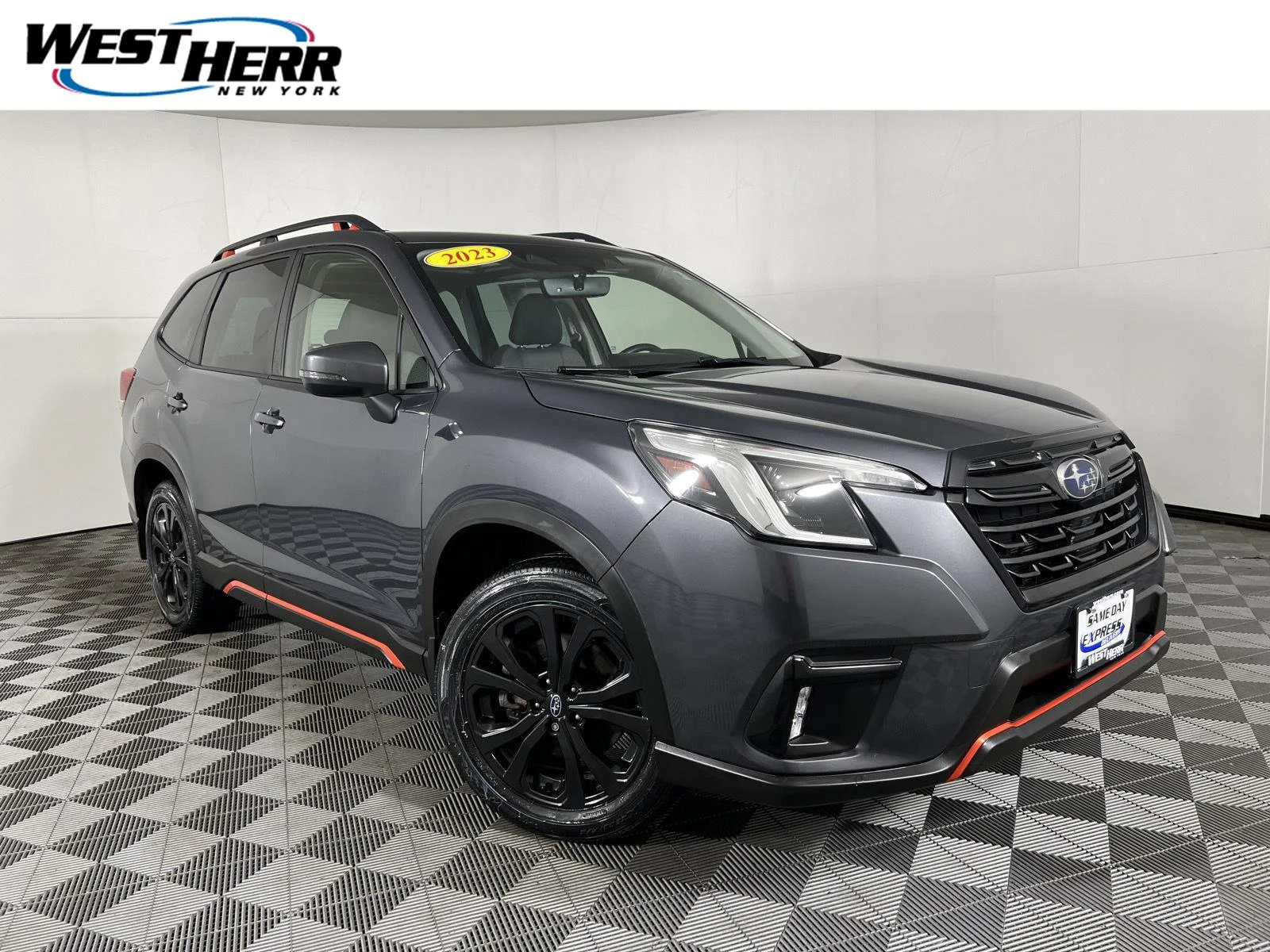 Used 2023 Magnetite Gray Metallic Subaru Sport image 1
