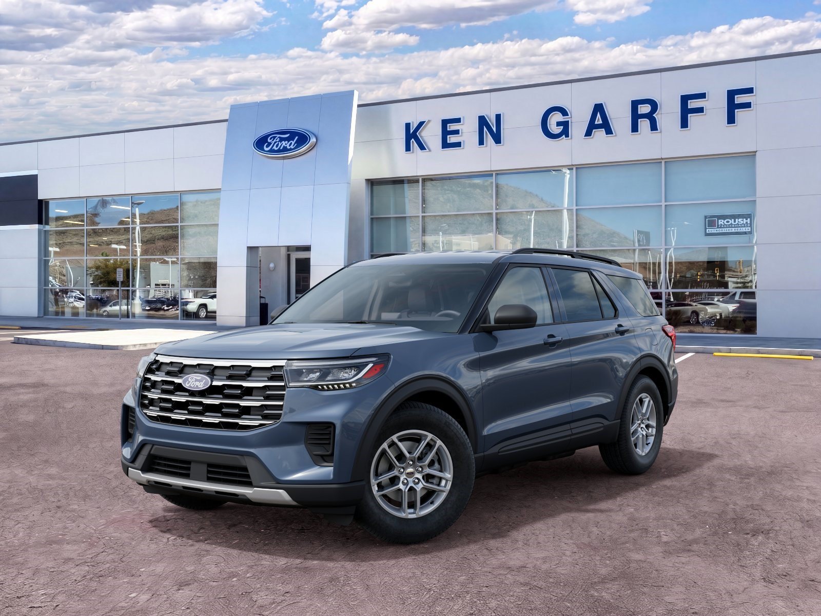 New 2027 Vapor Blue Metallic Ford Active image 2