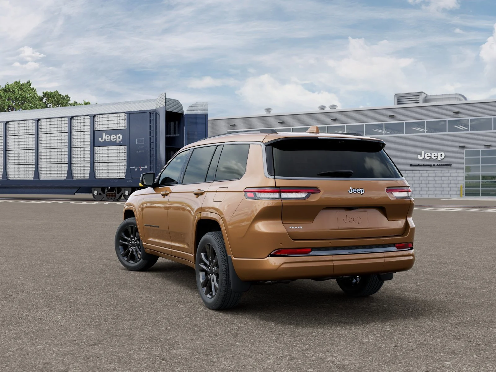 New 2026 Copper Shino Metallic Clearcoat Jeep Limited Reserve image 3