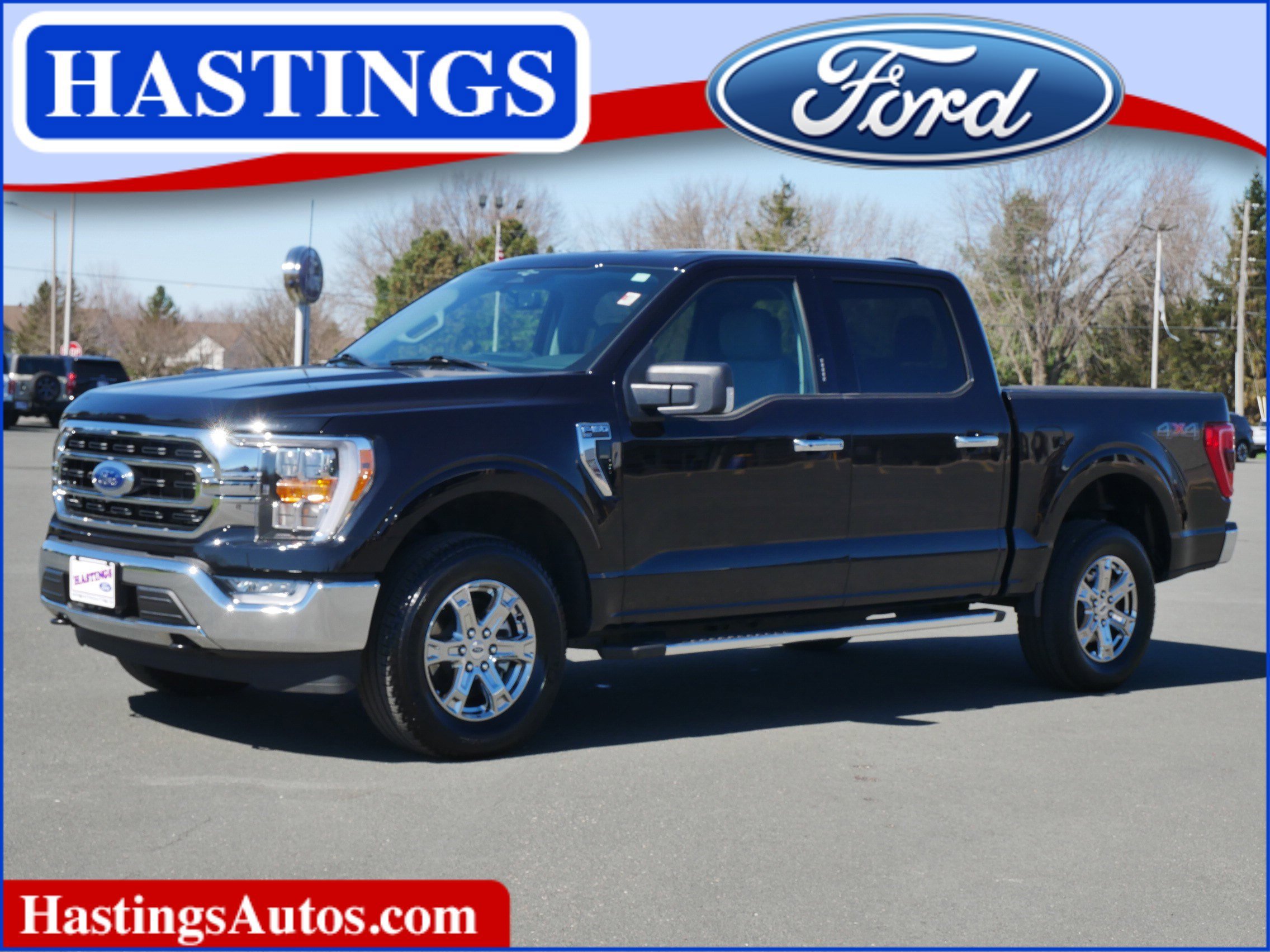 Used 2023 Black Ford XLT image 1
