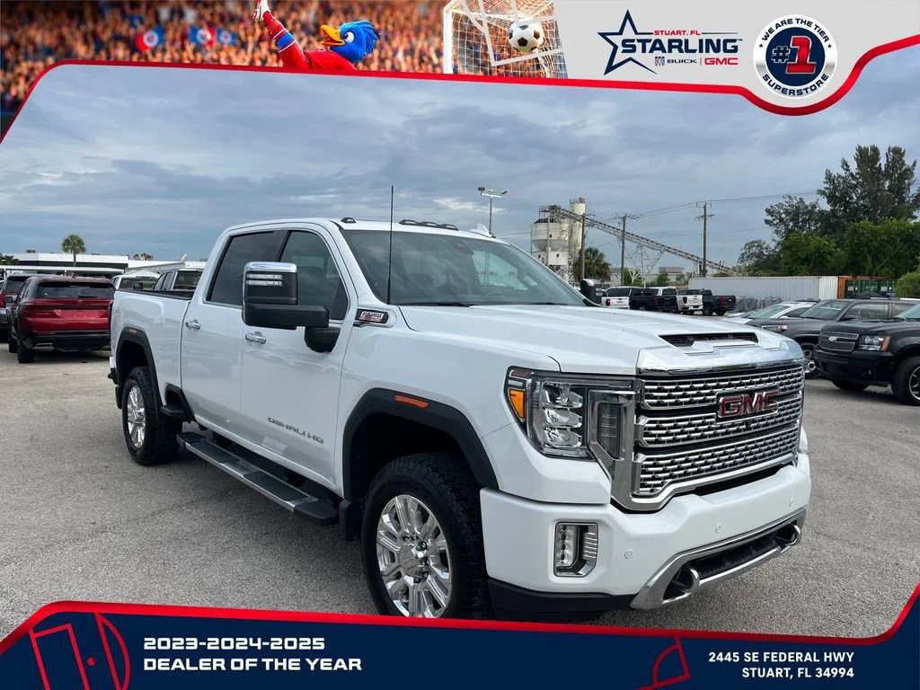 Used 2020 SUMMIT WHITE GMC Denali image 3
