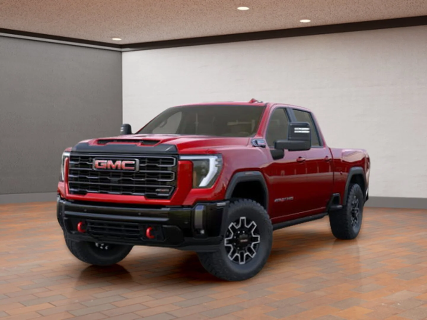 Used 2026 Red GMC Crew Cab Standard Box 4-Wheel Drive AT4X image 1
