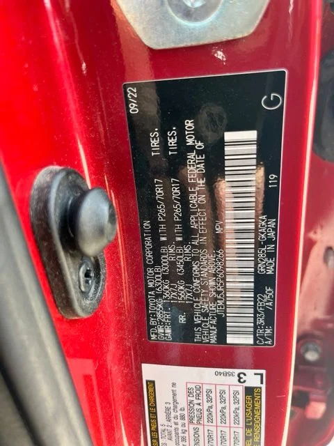 Used 2023 Red Toyota SR5 image 13