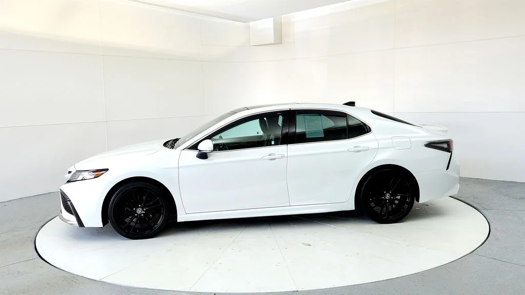 Certified Used 2021 Beige Toyota XSE image 3