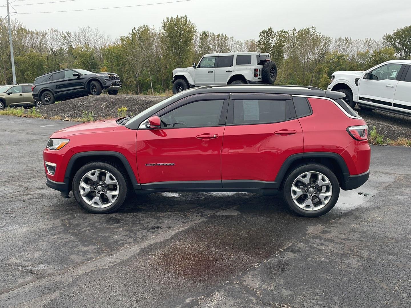Used 2020 Jeep Compass Limited with VIN 3C4NJCCB1LT123444 for sale in East Peoria, IL