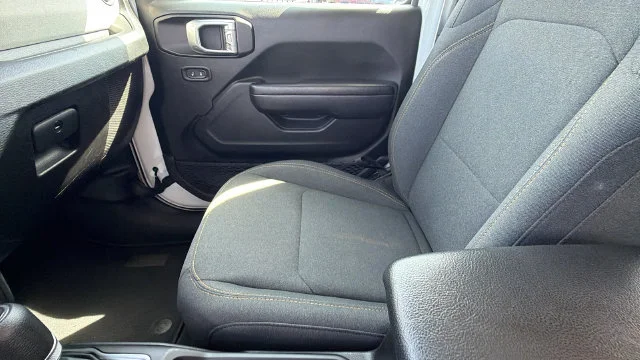 Used 2024 Bright White Clearcoat Jeep Sport S image 23
