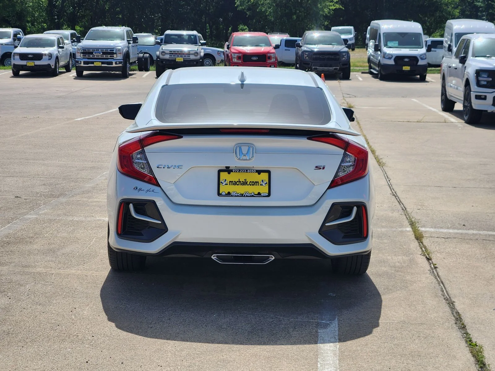 Used 2020 White Honda Si image 5