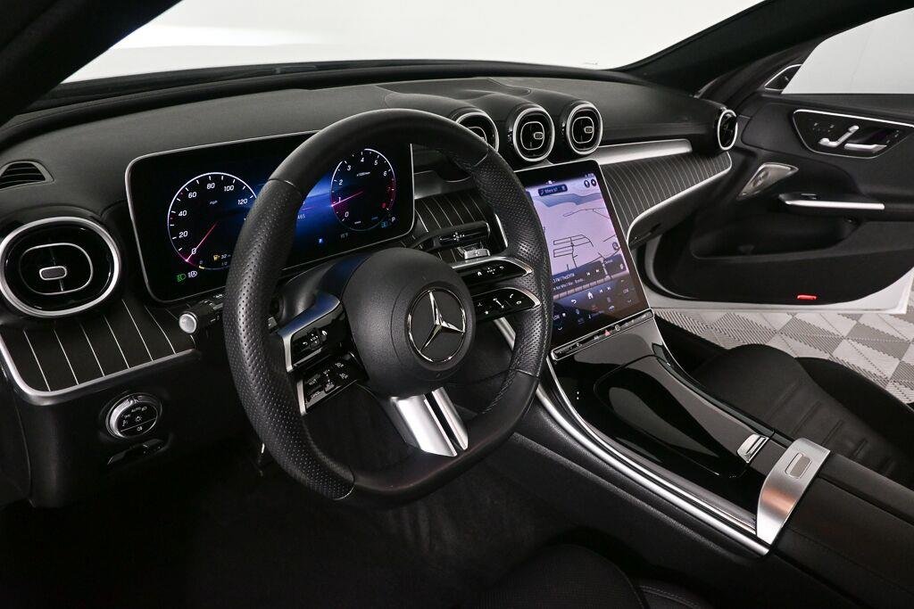 Certified Used 2023 MANUFAKTUR Moonlight White Metallic Mercedes-Benz C 300 image 6