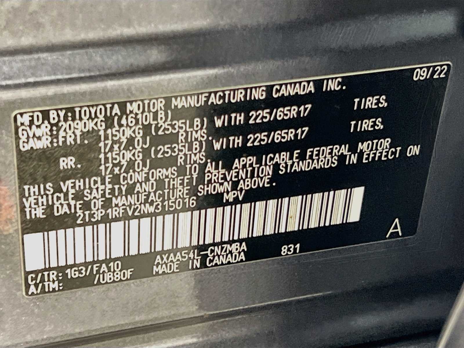 Used 2022 Magnetic Gray Metallic Toyota XLE image 31