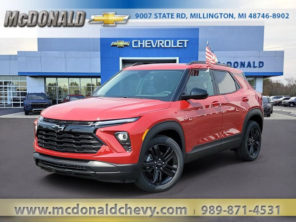 New 2026 Apex Red Chevrolet LT image 1