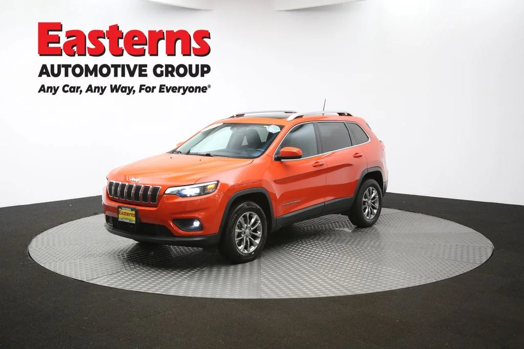 Used 2021 Orange Jeep Latitude Plus image 51