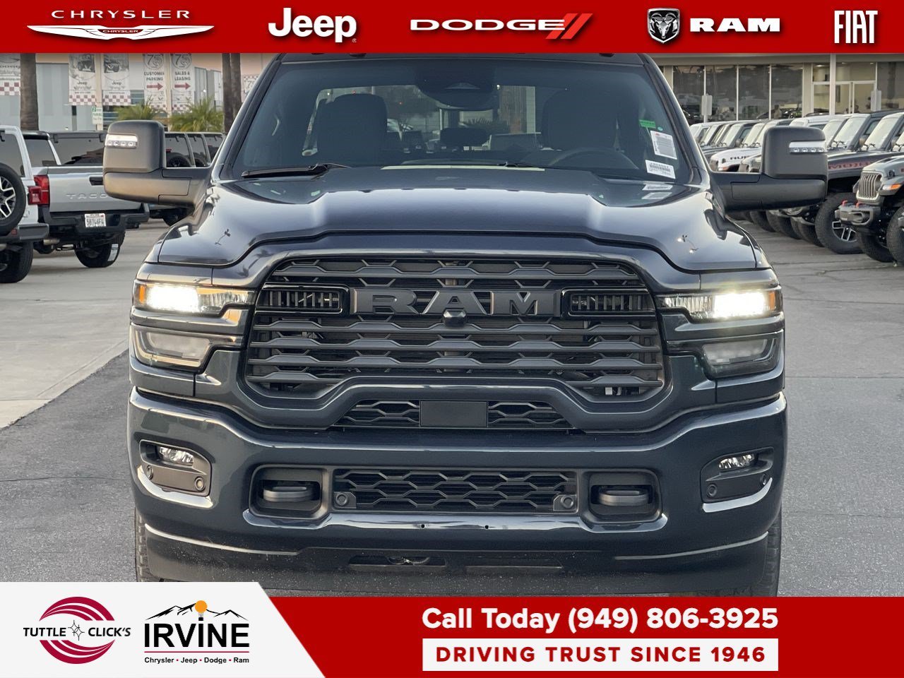 New 2026 Forged Blue Metallic RAM Big Horn image 2