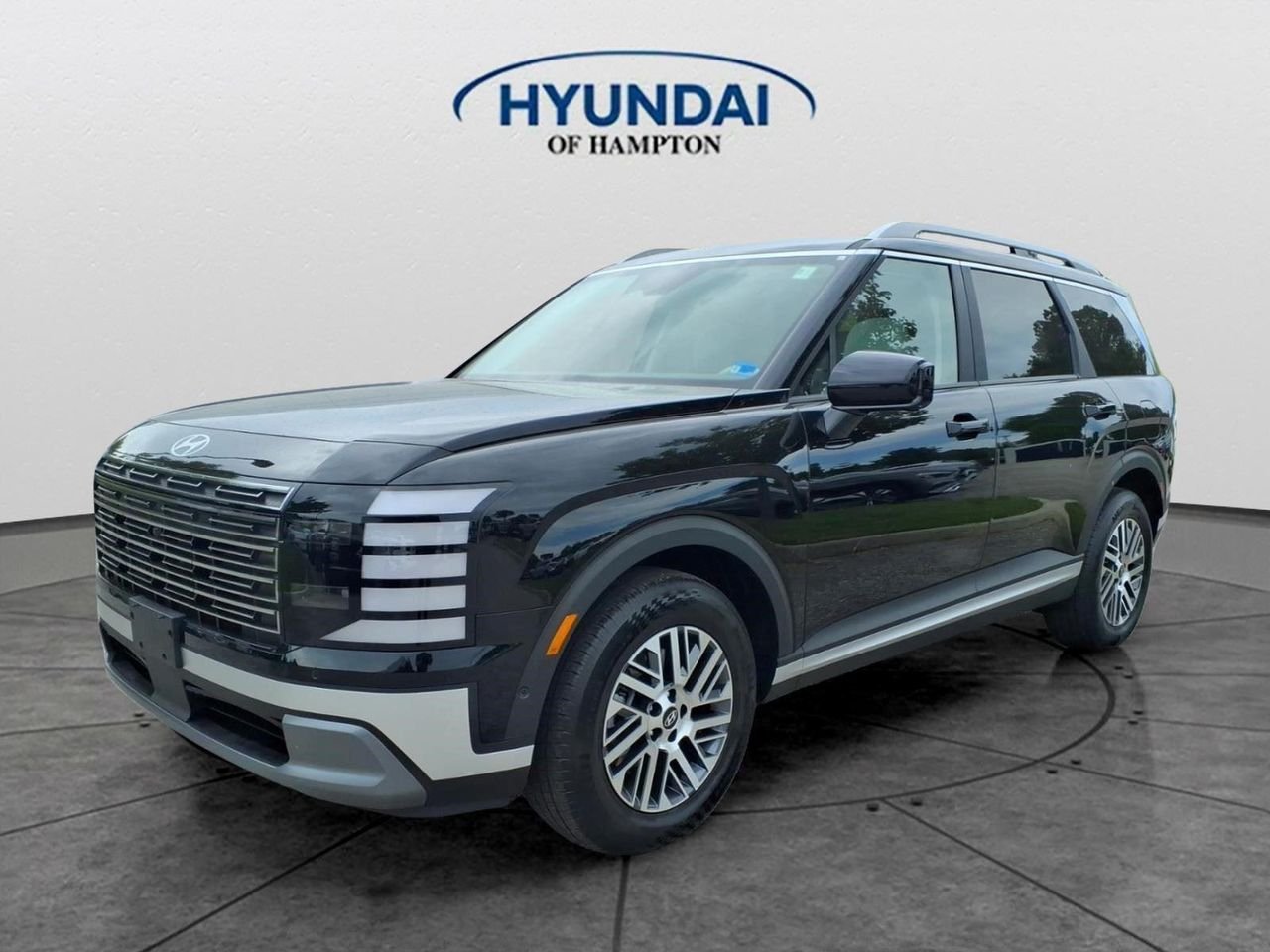 New 2026 Abyss Black Pearl Hyundai SEL Premium AWD image 1