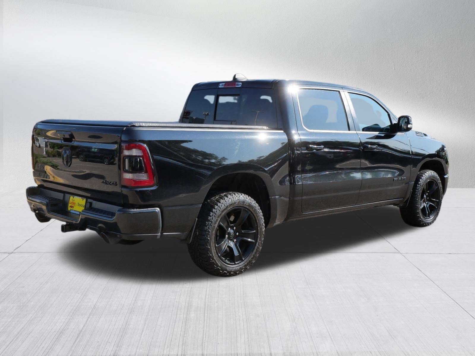 Used 2021 Diamond Black Crystal Pearlcoat Ram Big Horn image 7