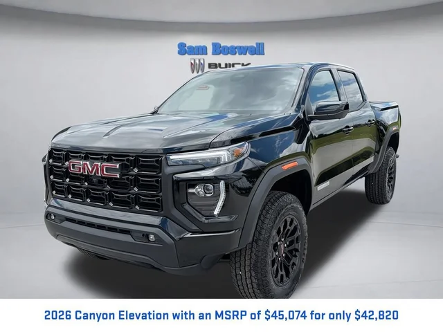 2026 GMC Canyon Elevation