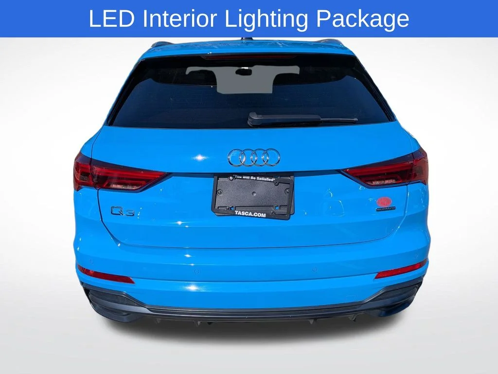 Used 2022 Blue Audi Premium Plus image 3