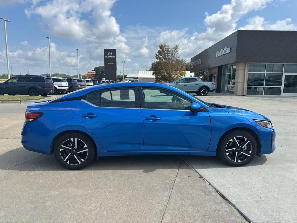 Used 2024 Electric Blue Metallic Nissan SV image 12