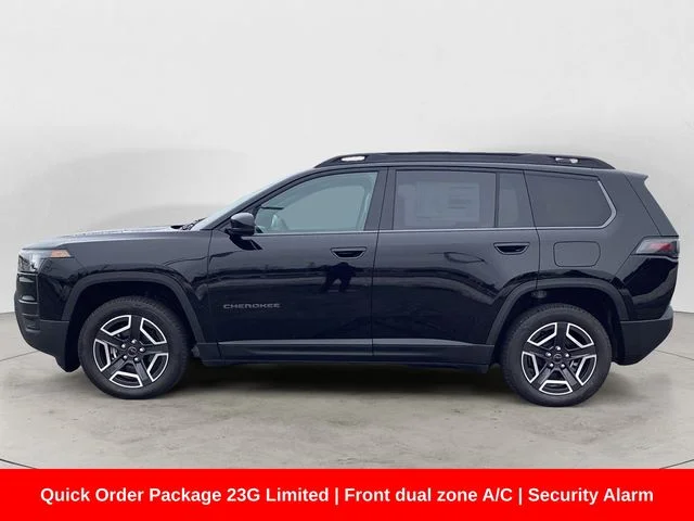 New 2026 Diamond Black Crystal Pearlcoat Jeep LIMITED 4X4 image 2