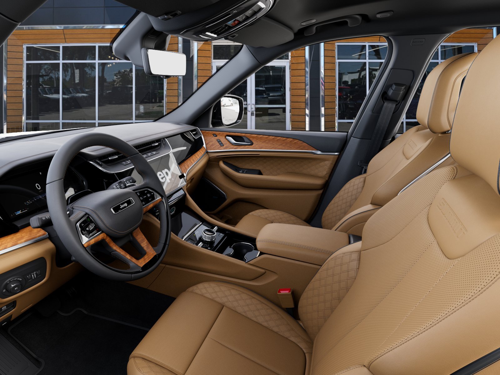 New 2026 Bright White Clearcoat Jeep Summit image 48
