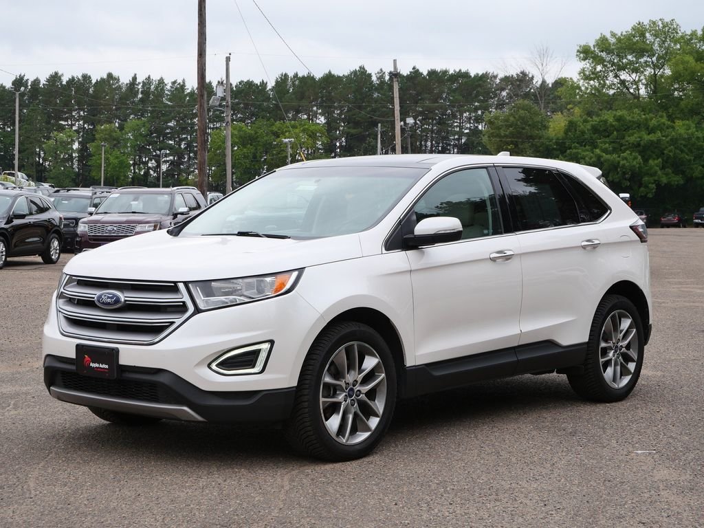 Used 2016 White Ford Titanium image 2