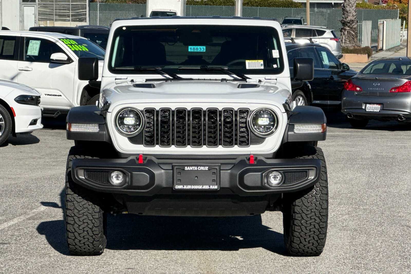 New 2026 Bright White Clearcoat Jeep Rubicon image 9