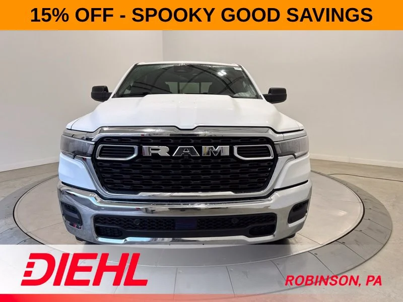 New 2026 Bright White Clear-Coat Exterior Paint RAM Tradesman image 2