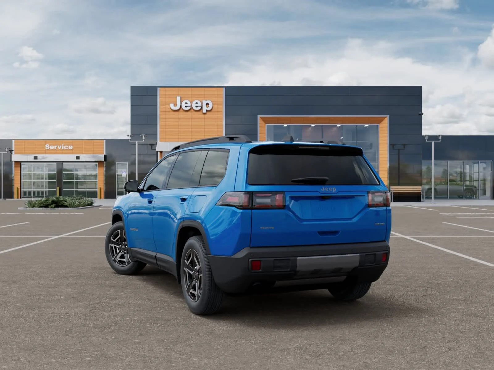 New 2026 Hydro Blue Pearlcoat Jeep Limited image 3