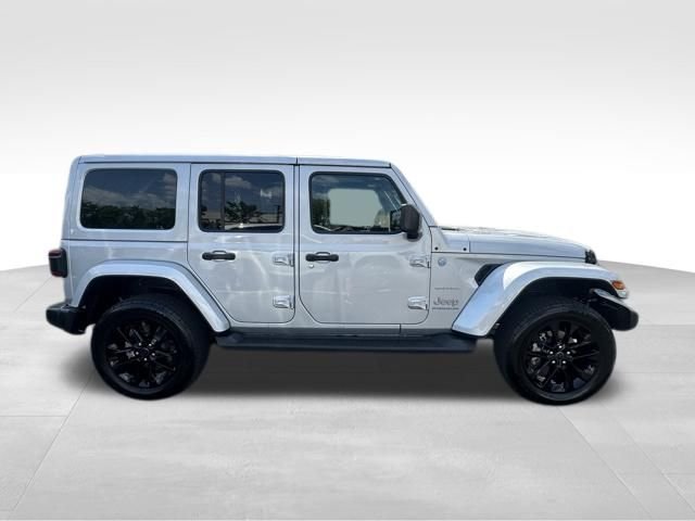 Used 2024 Silver Jeep Sahara 4xe image 8