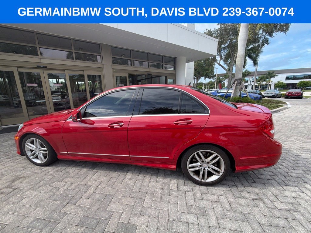 Used 2014 Mars Red Mercedes-Benz C 250 image 6