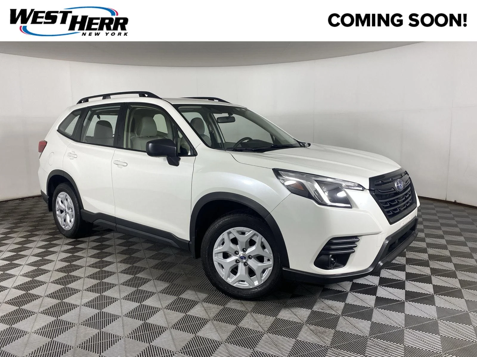 Used 2023 Crystal White Pearl Subaru  image 1